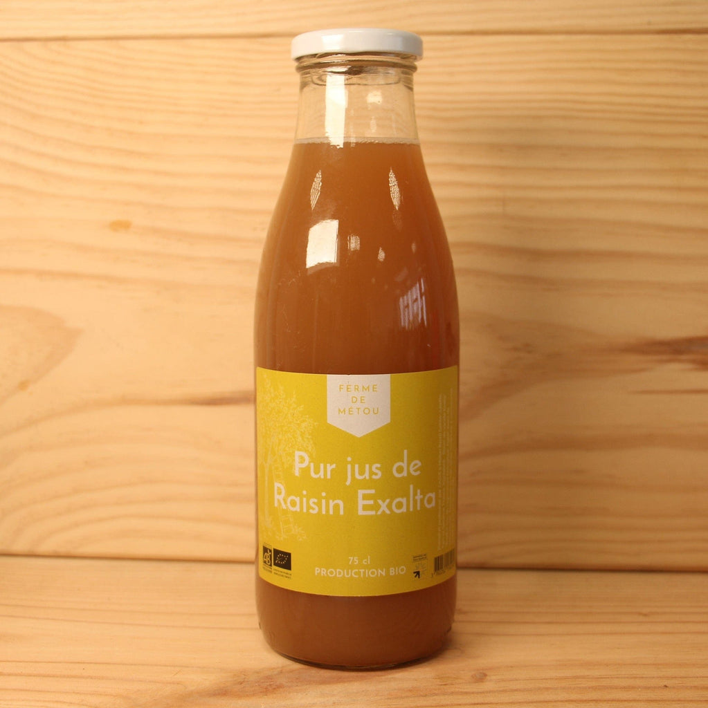 Pur jus de raisin Exalta BIO - 75cl - ANTIGASPI EARL de Métou vrac-zero-dechet-ecolo-toulouse