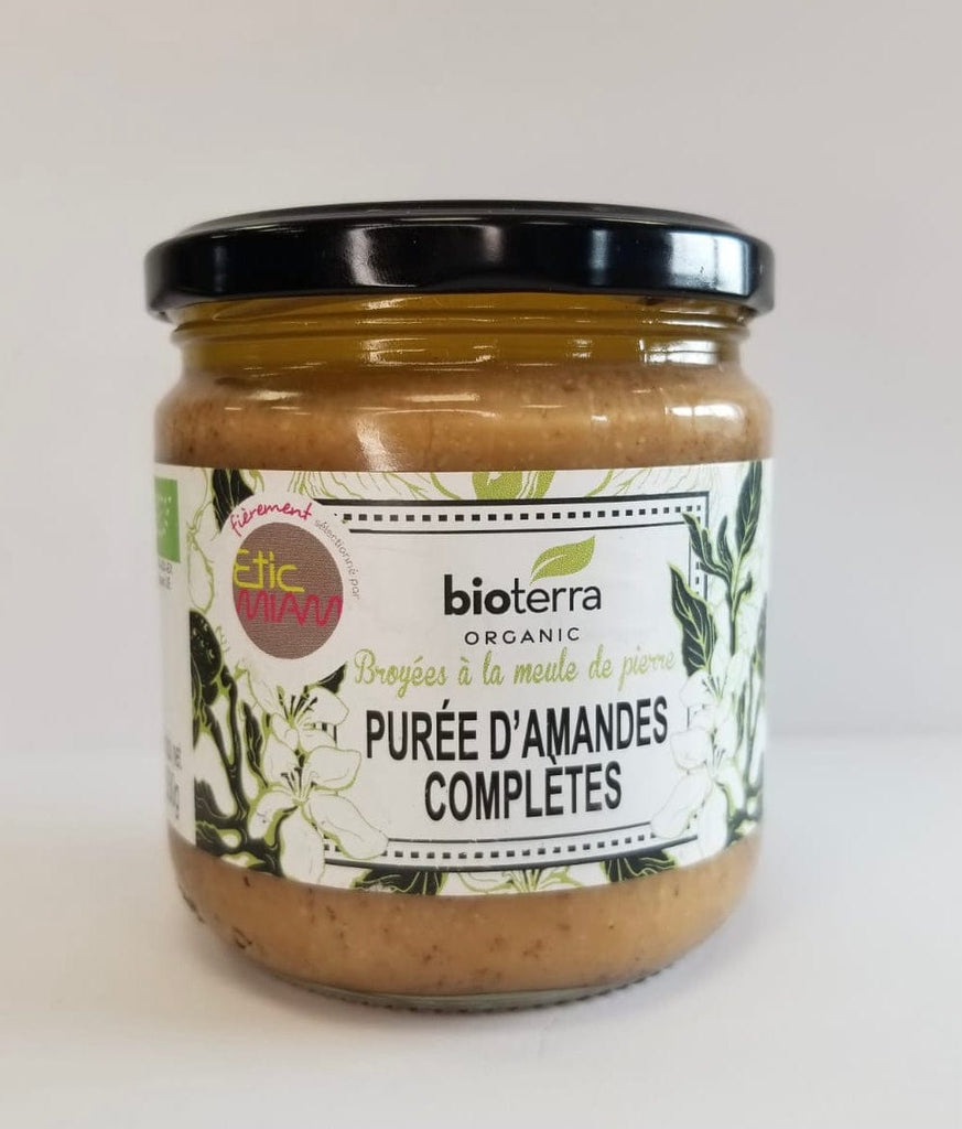 Purée d'amandes complètes BIO - 200g - ANTIGASPI Bioterra vrac-zero-dechet-ecolo-toulouse