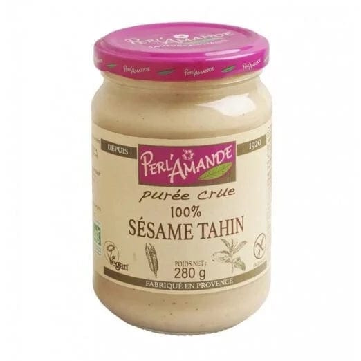 Purée de sésame blanche tahin BIO - 280g Perl'amande vrac-zero-dechet-ecolo-toulouse