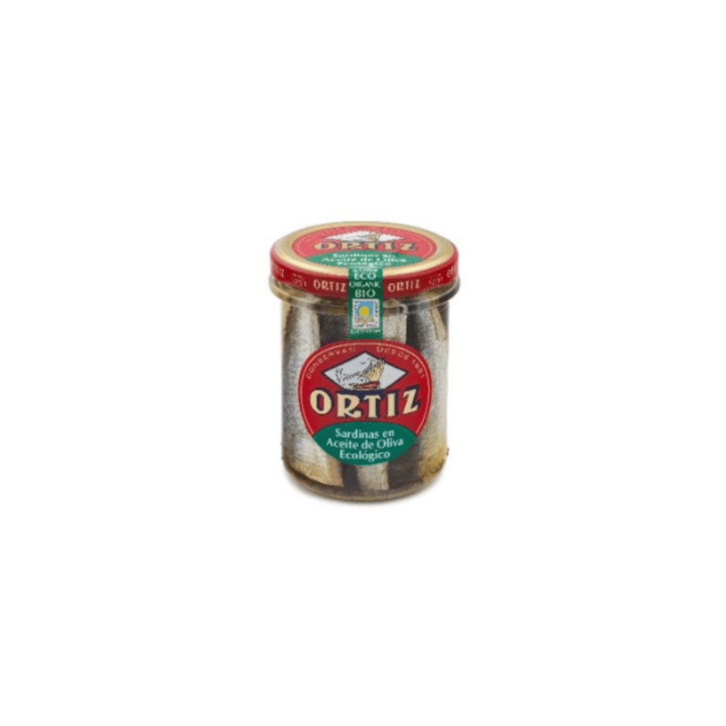 Sardines à l'huile d'olive - 140g net égoutté Ortiz vrac-zero-dechet-ecolo-toulouse