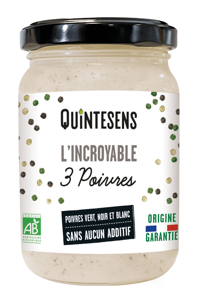 Sauce 3 Poivres BIO - 180g - ANTIGASPI Quintesens vrac-zero-dechet-ecolo-toulouse