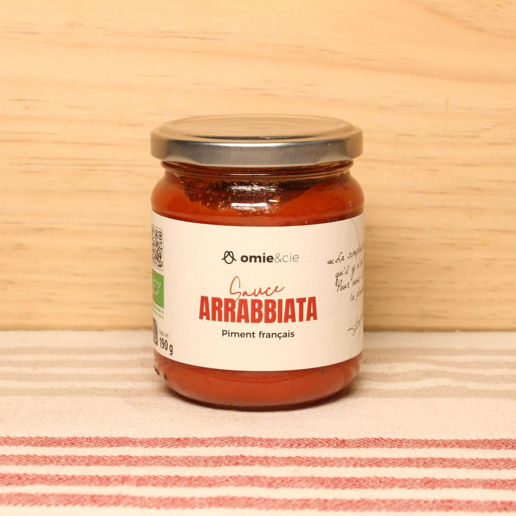 Sauce arrabbiata Bio - 190g Omie vrac-zero-dechet-ecolo-toulouse