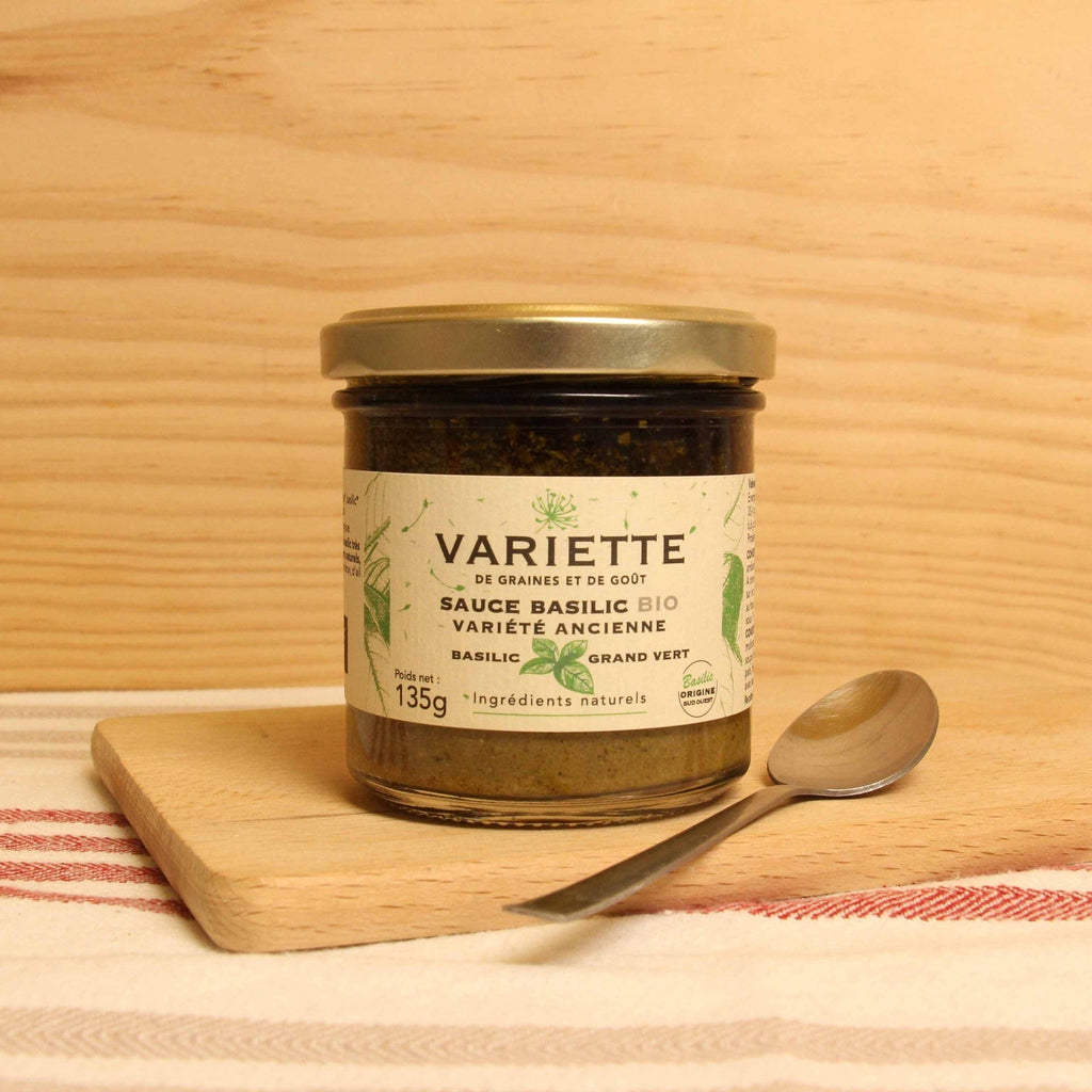 Sauce basilic citronnelle BIO - 135g - ANTIGASPI Variette vrac-zero-dechet-ecolo-toulouse