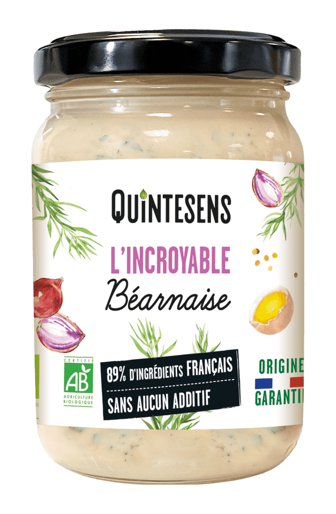 Sauce Béarnaise BIO - 180g Quintesens vrac-zero-dechet-ecolo-toulouse