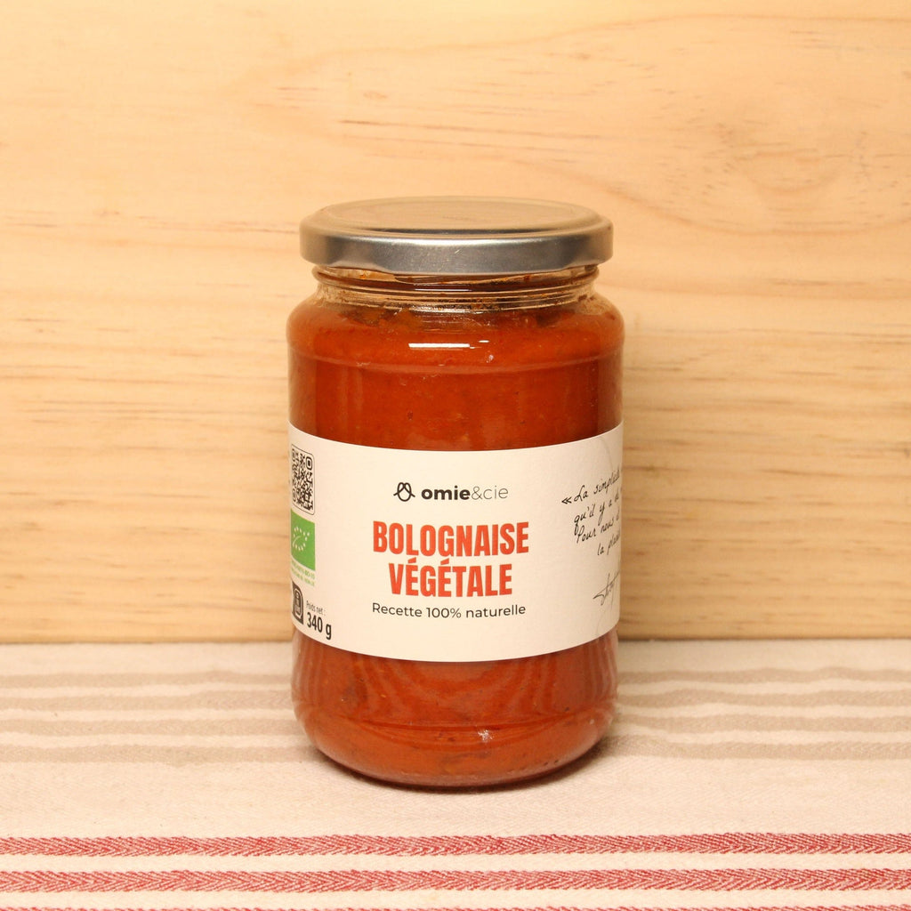 Sauce bolognaise végétale - 340g Omie vrac-zero-dechet-ecolo-toulouse