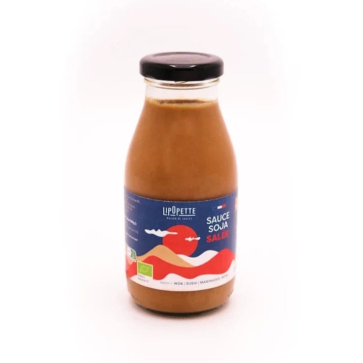 Sauce soja salée française BIO - 150ml Maison Lipopette vrac-zero-dechet-ecolo-toulouse