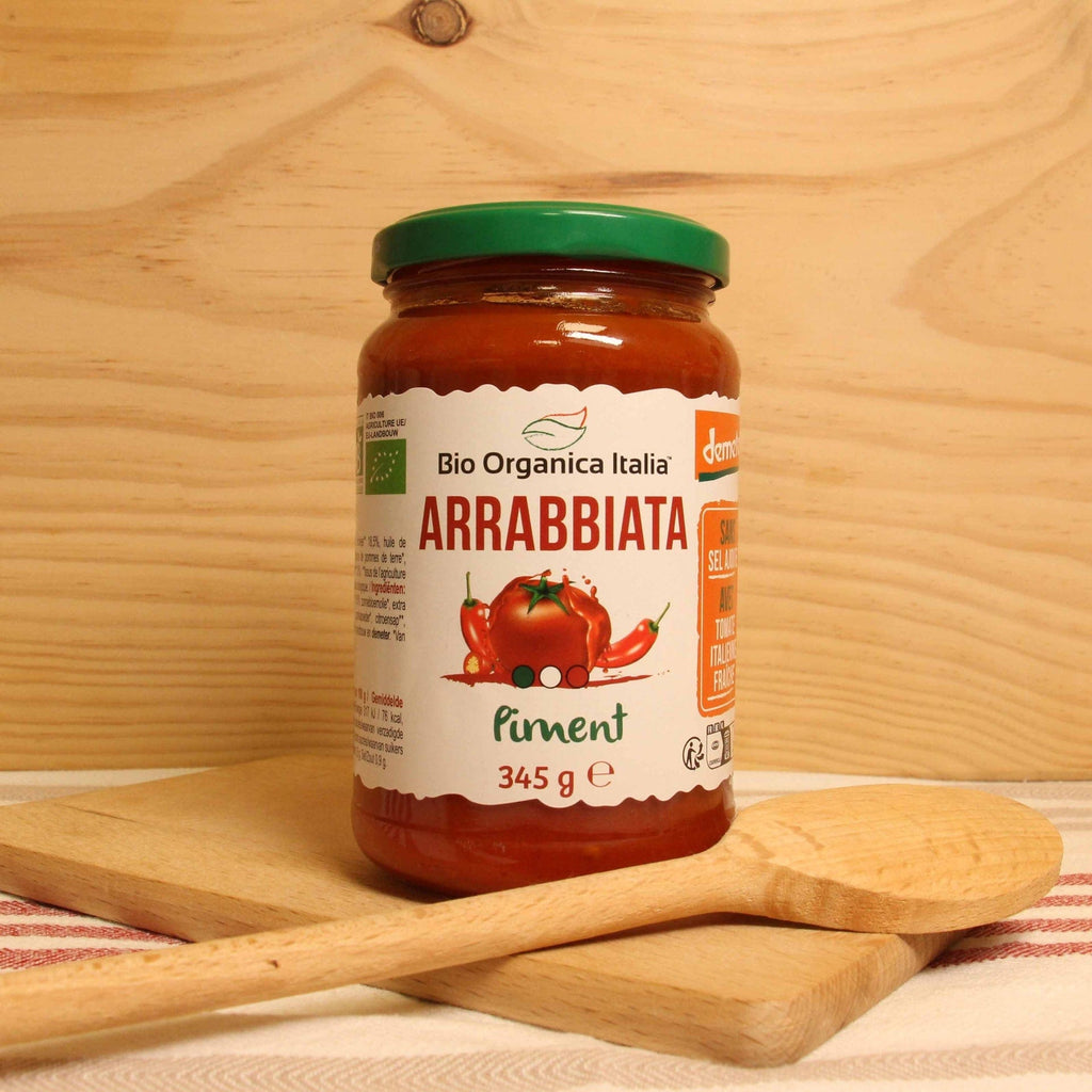 Sauce tomate arrabbiata BIO - 345g Bio Organica Italia vrac-zero-dechet-ecolo-toulouse