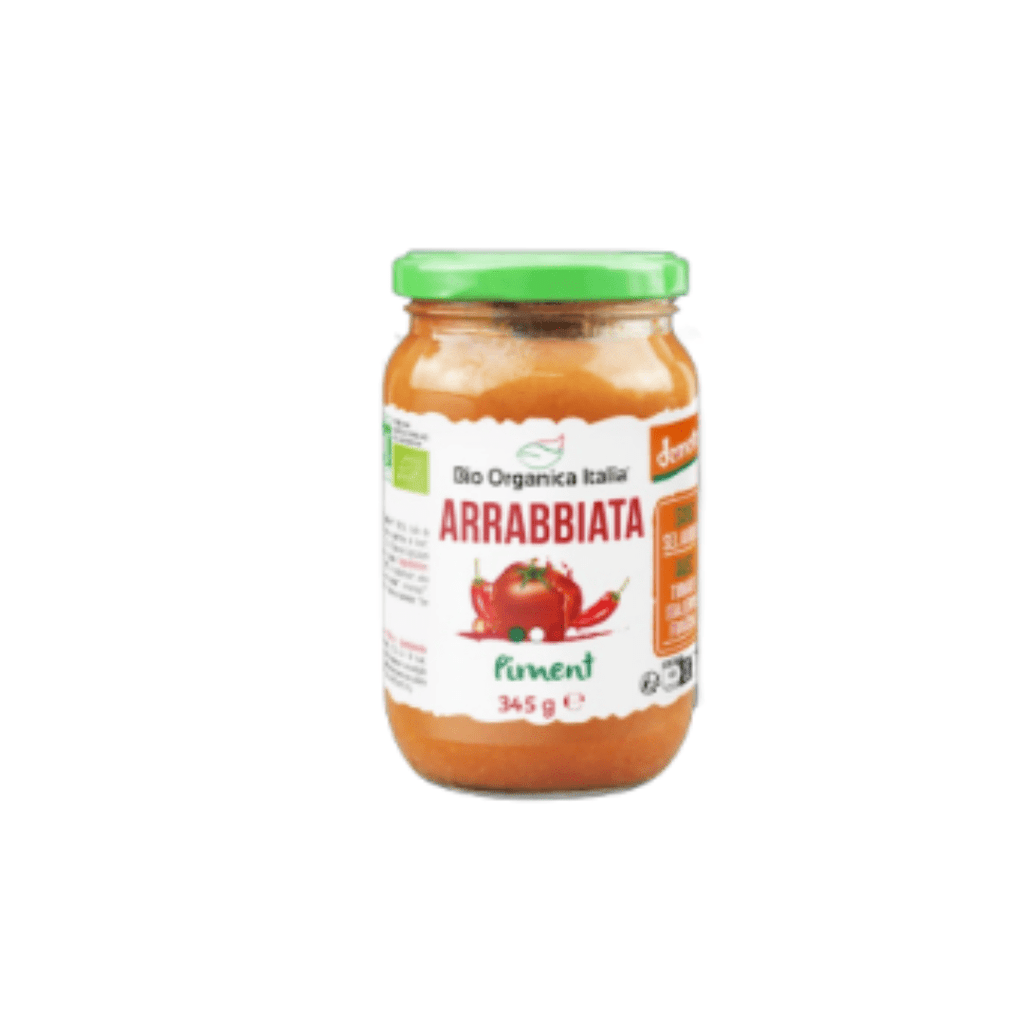 Sauce tomate arrabbiata BIO - 345g Bio Organica Italia vrac-zero-dechet-ecolo-toulouse
