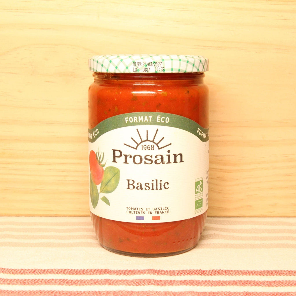 Sauce tomate au basilic BIO - 610g Prosain vrac-zero-dechet-ecolo-toulouse