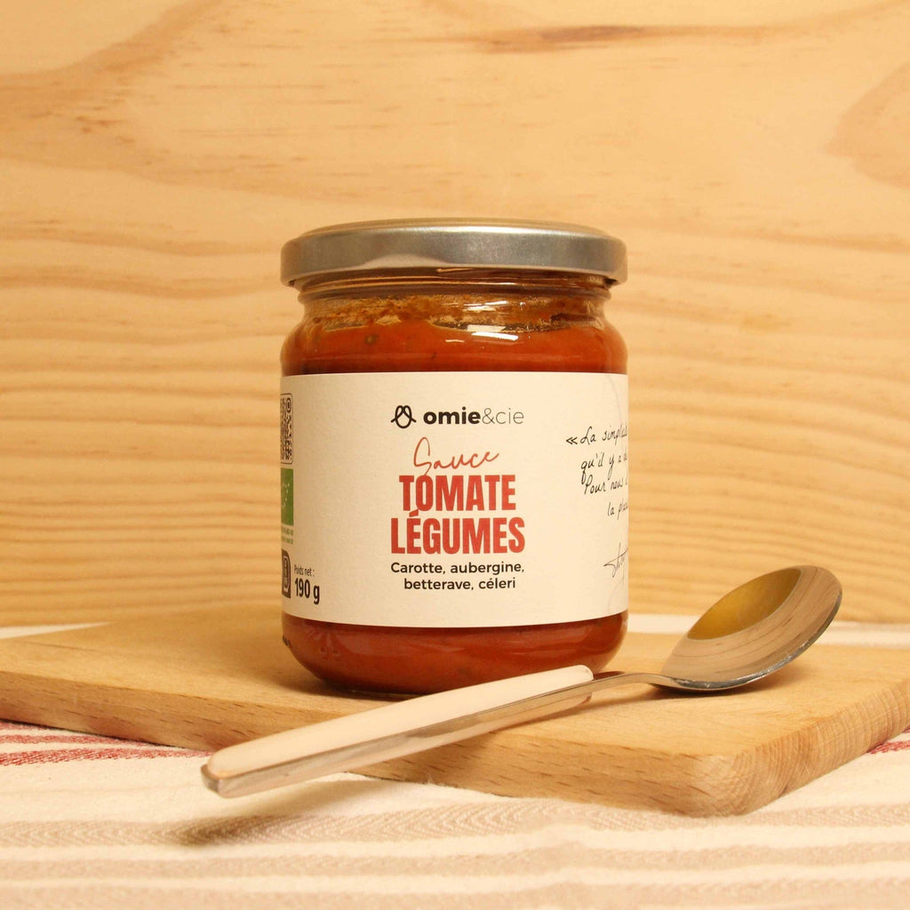 Sauce tomate aux légumes BIO - 190g Omie vrac-zero-dechet-ecolo-toulouse