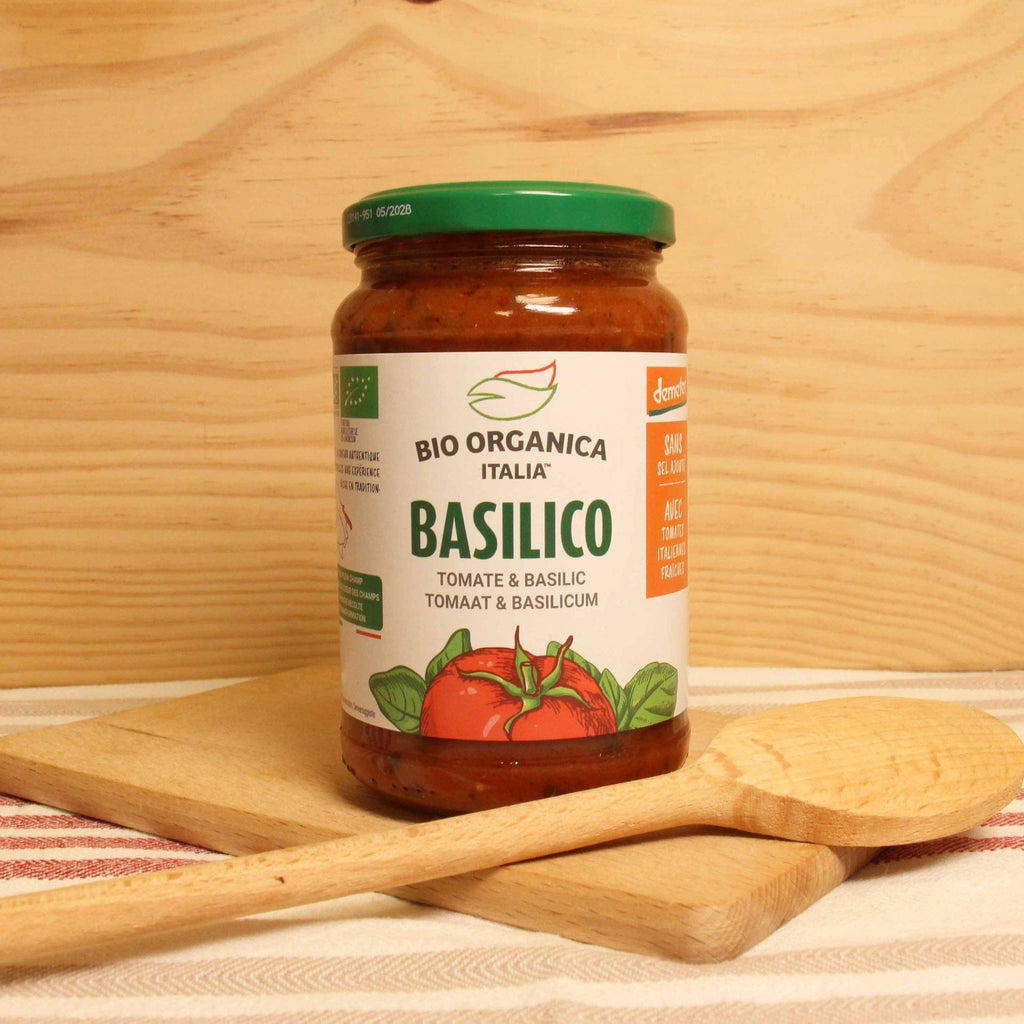 Sauce tomate basilico BIO - 350g Bio Organica Italia vrac-zero-dechet-ecolo-toulouse