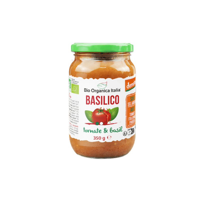 Sauce tomate basilico BIO - 350g Bio Organica Italia vrac-zero-dechet-ecolo-toulouse