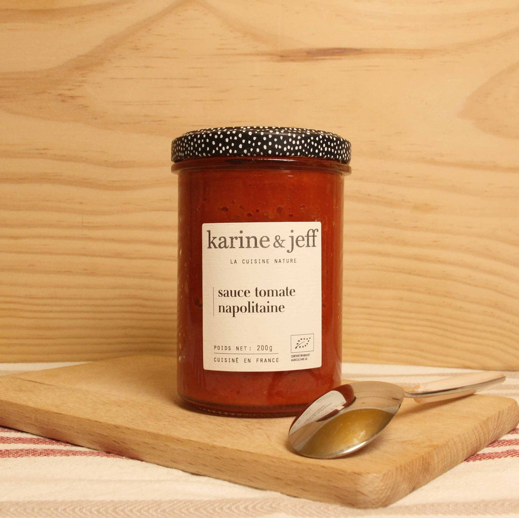 Sauce tomate napolitaine BIO - 200g Karine & Jeff vrac-zero-dechet-ecolo-toulouse
