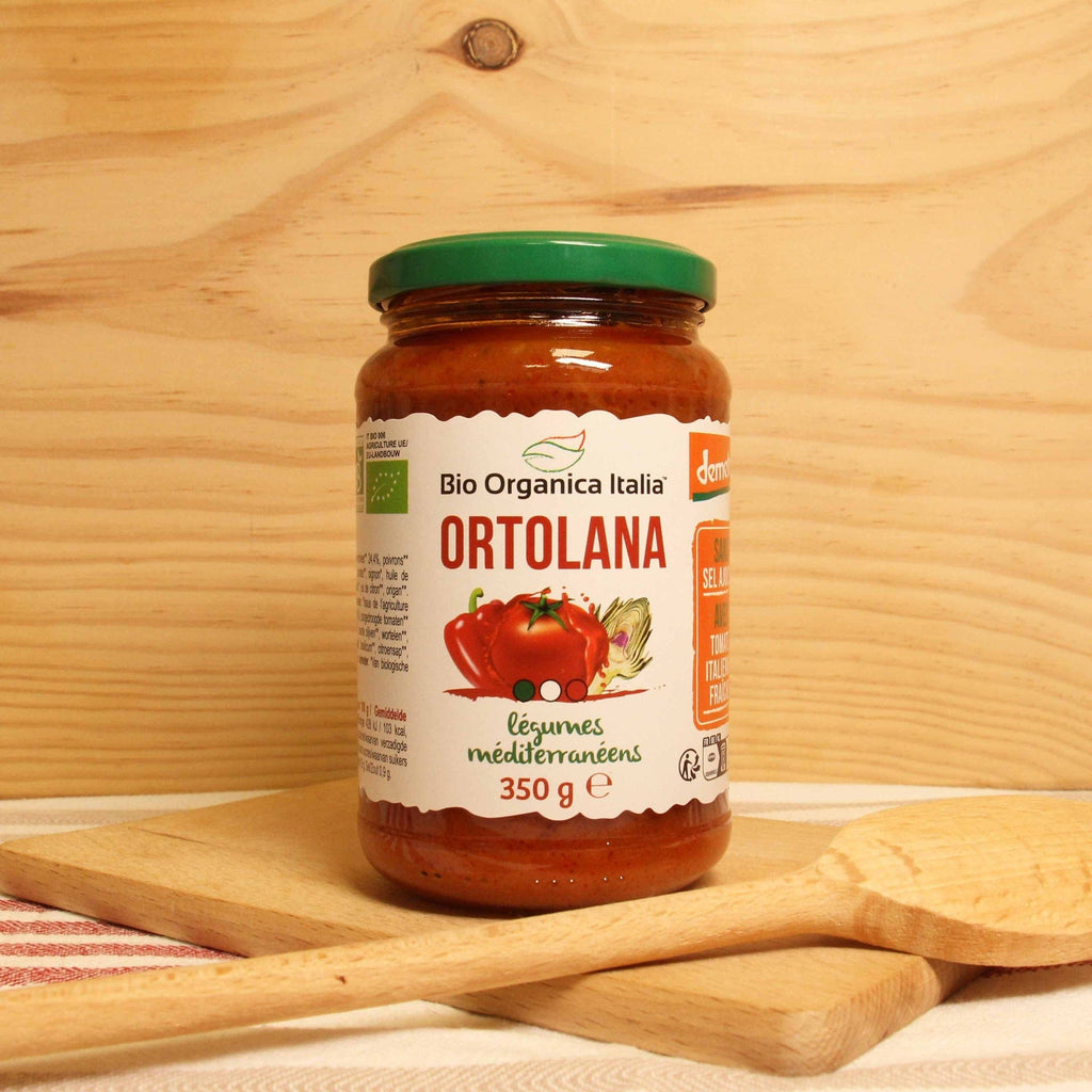 Sauce tomate ortolana BIO - 350g Bio Organica Italia vrac-zero-dechet-ecolo-toulouse