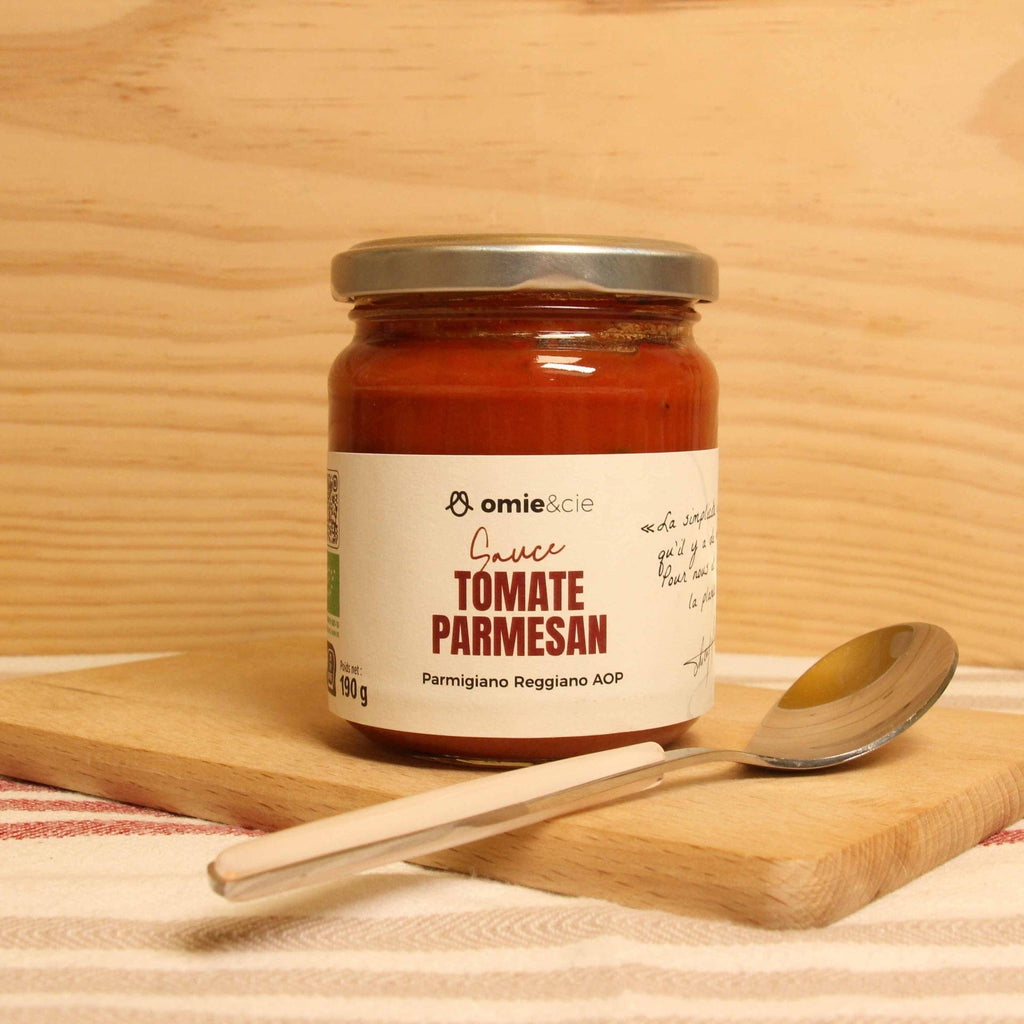 Sauce tomate parmesan BIO - 190g Omie vrac-zero-dechet-ecolo-toulouse