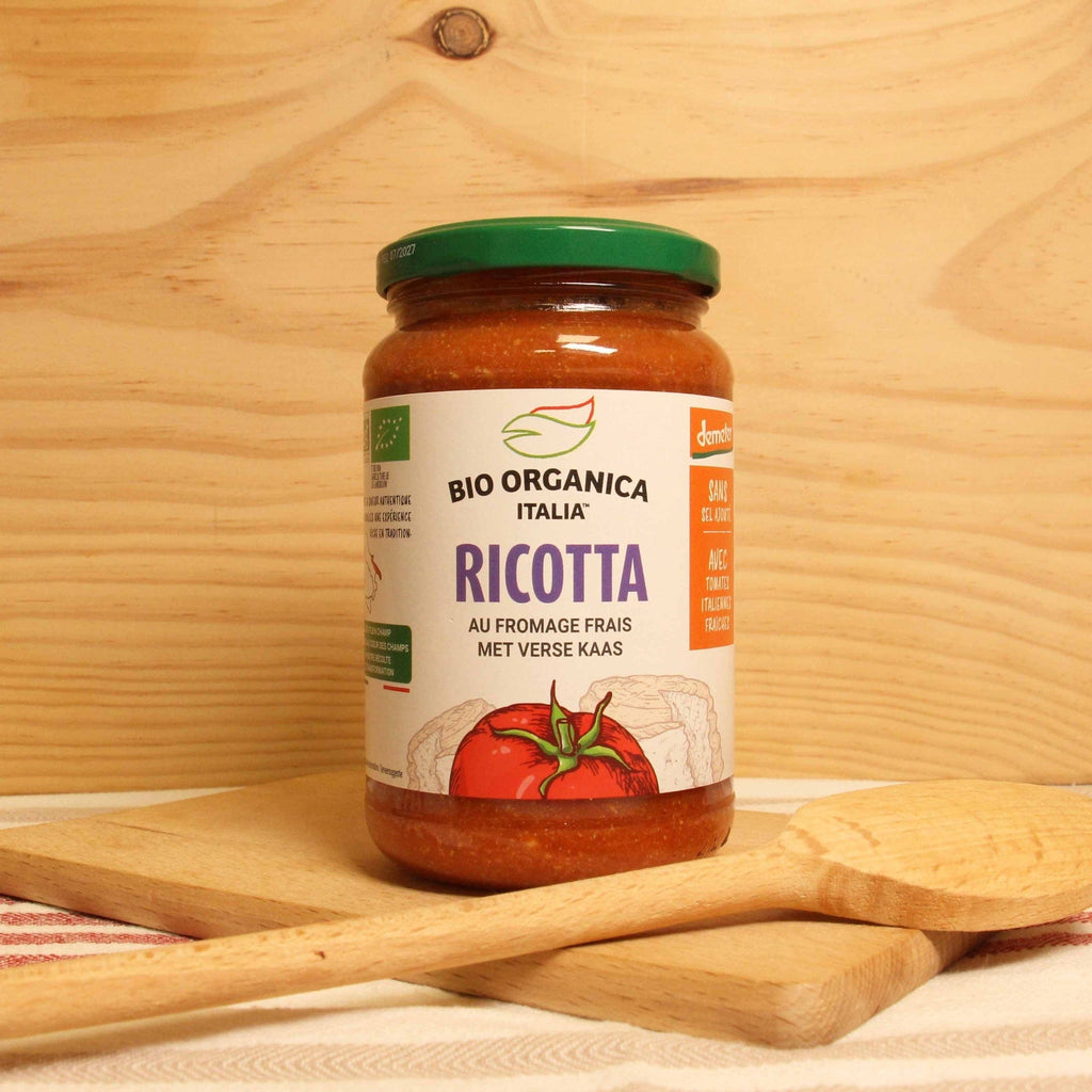 Sauce tomate ricotta BIO - 350g Bio Organica Italia vrac-zero-dechet-ecolo-toulouse