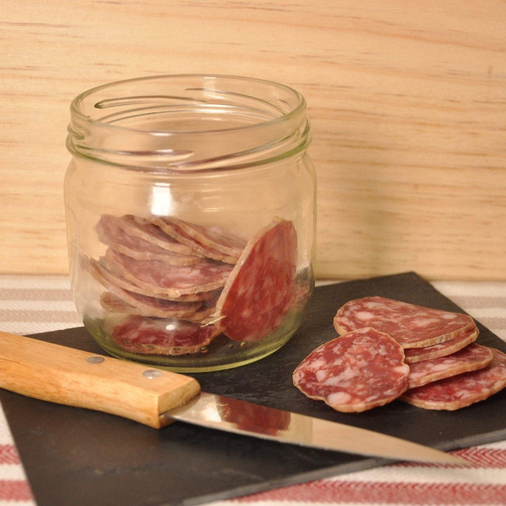 Saucisson tranché porc Noir de Bigorre - 70g - ANTIGASPI Maison Castet vrac-zero-dechet-ecolo-toulouse