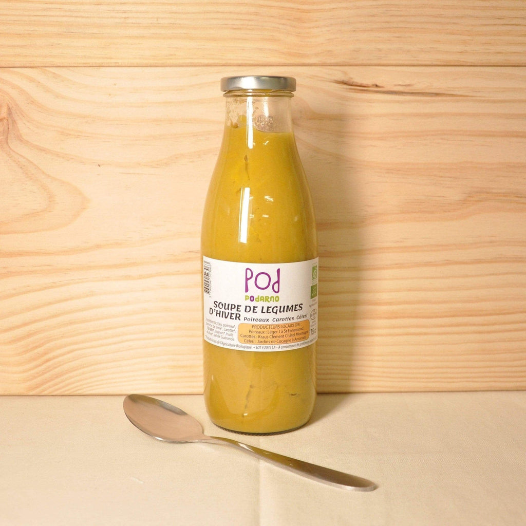 Soupe de légumes d'hiver BIO - 75cl Podarno vrac-zero-dechet-ecolo-toulouse