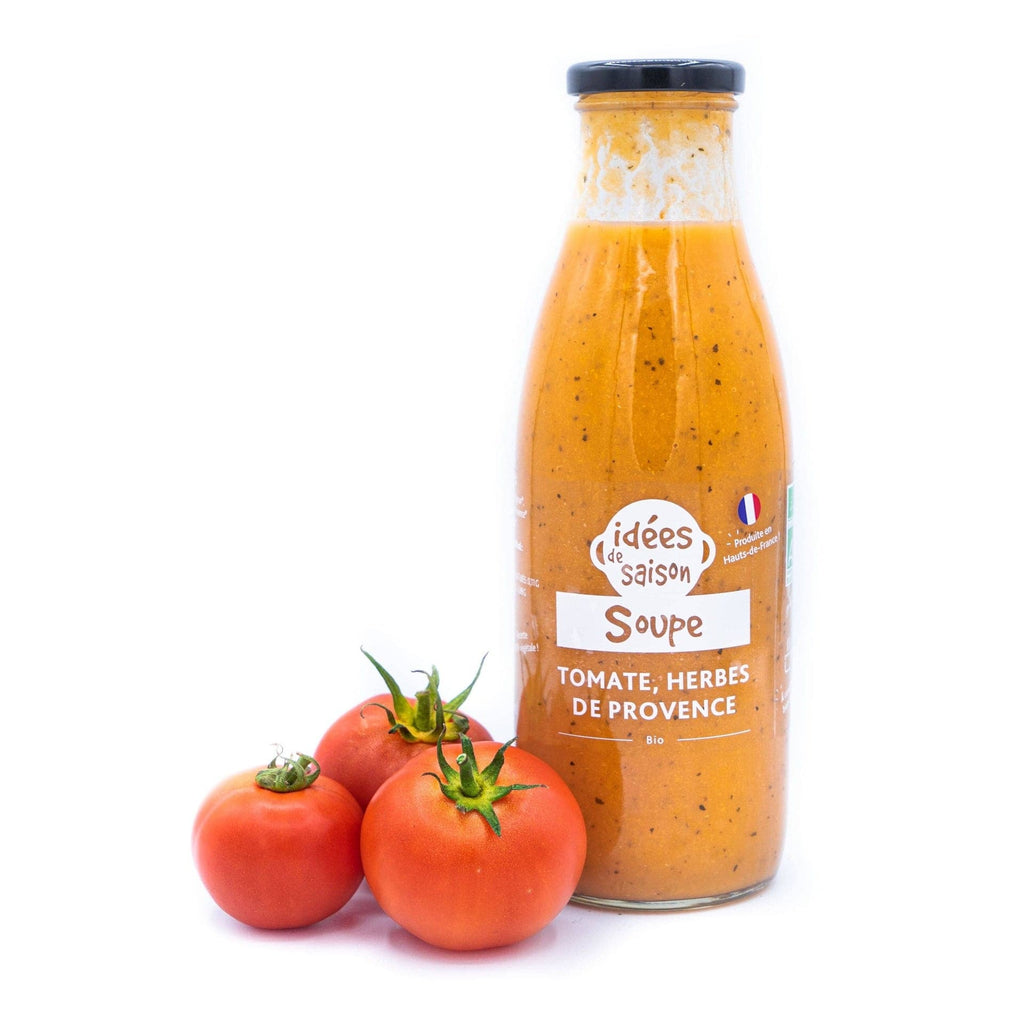 Soupe tomates & herbes de Provence BIO - 75cl Idées de Saisons vrac-zero-dechet-ecolo-toulouse