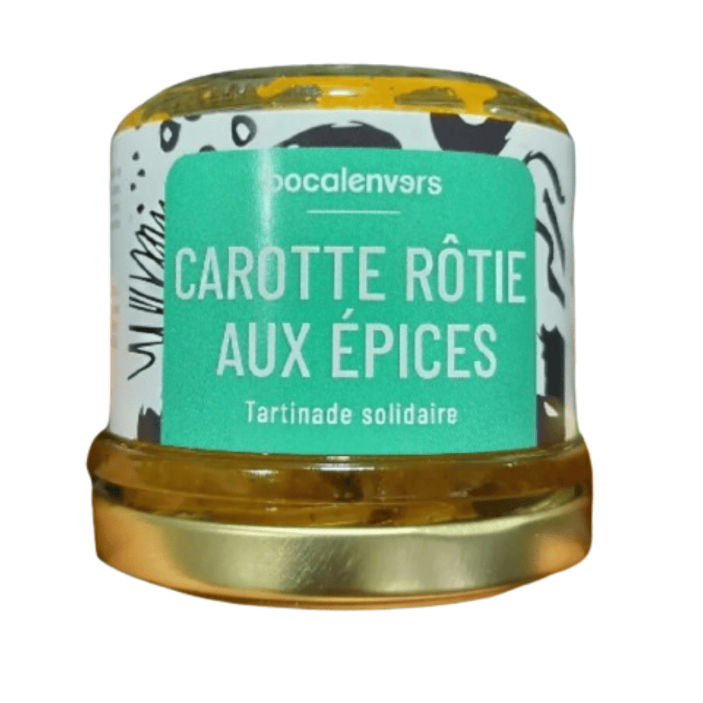 Tartinade Carotte Rôtie aux épices - 110g Bocalenvers vrac-zero-dechet-ecolo-toulouse