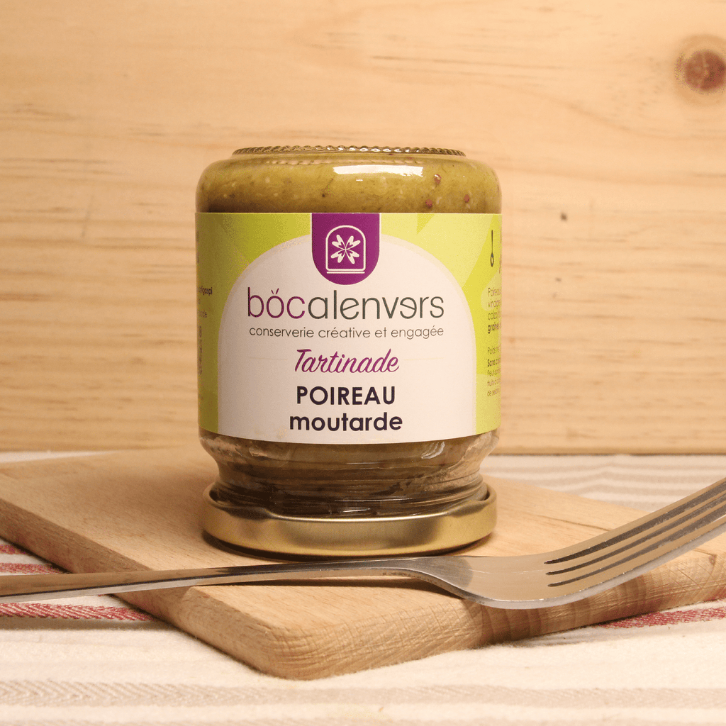 Tartinade Poireau Moutarde - 200g Bocalenvers vrac-zero-dechet-ecolo-toulouse