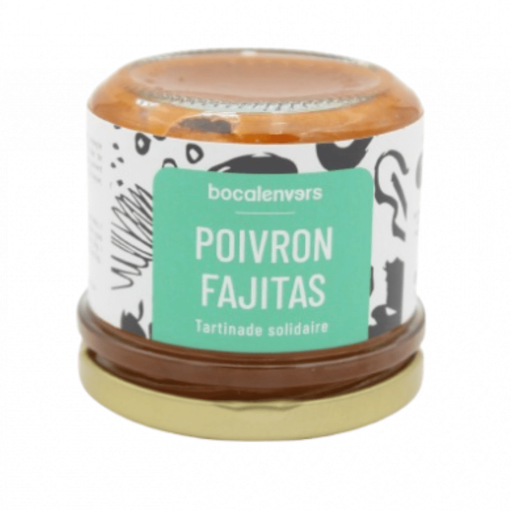 Tartinade Poivron Fajitas - 110g Bocalenvers vrac-zero-dechet-ecolo-toulouse