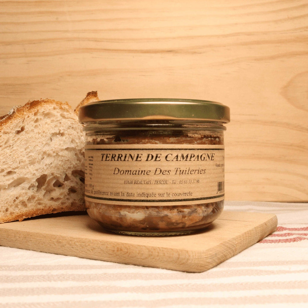 Terrine de campagne - 180g Domaine des Tuileries vrac-zero-dechet-ecolo-toulouse