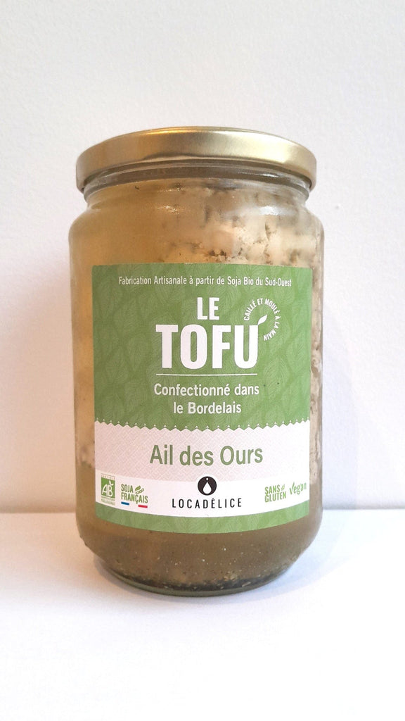 Tofu frais à l'Ail Des Ours BIO - 180g Locadélice vrac-zero-dechet-ecolo-toulouse