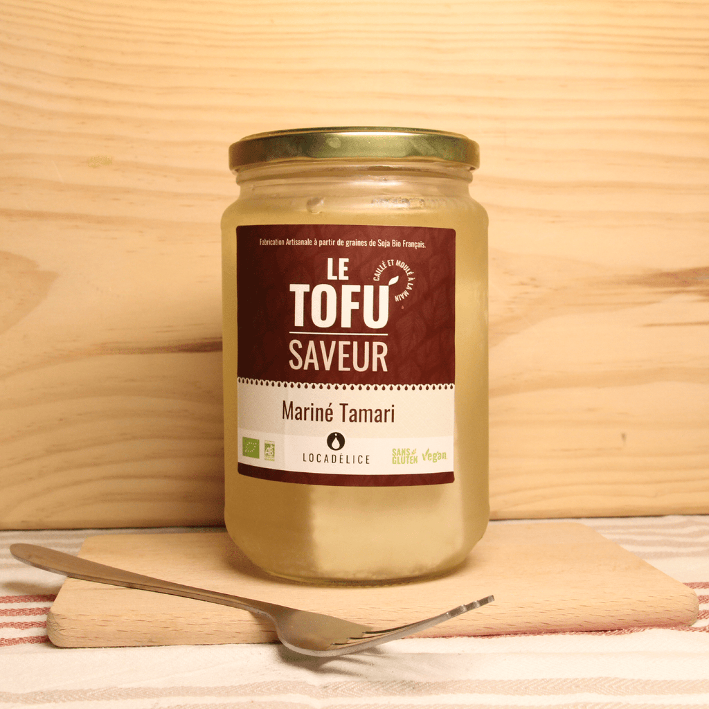 Tofu frais mariné au Tamari BIO - 180g - ANTIGASPI Locadélice vrac-zero-dechet-ecolo-toulouse