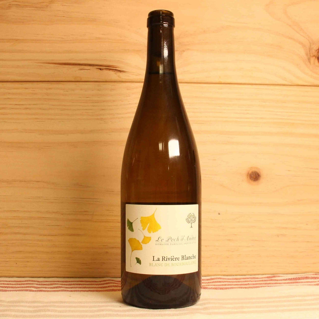 Vin blanc La Rivière Blanche Bio - IGP Pays d’Hérault - 75cl Le Pech d'André vrac-zero-dechet-ecolo-toulouse