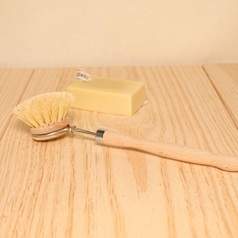Brosse à vaisselle en bois d'hêtre et fibre d'agave Ecodis vrac-zero-dechet-ecolo-toulouse