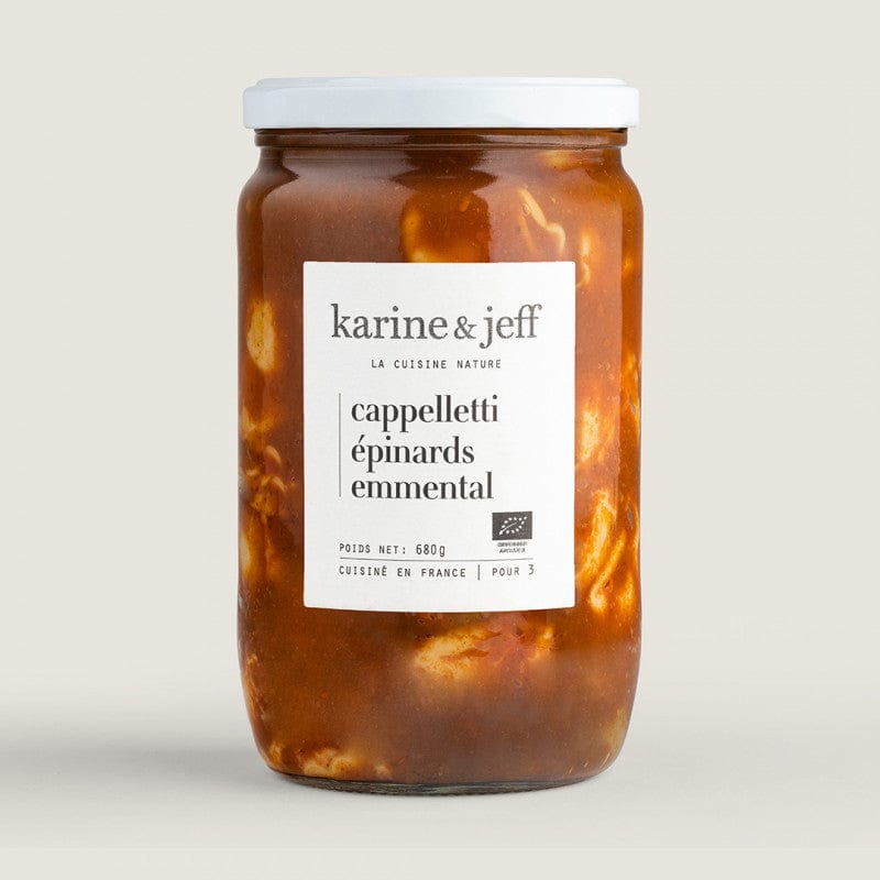 Cappelleti farcis aux épinards et emmental - 680g Karine & Jeff vrac-zero-dechet-ecolo-toulouse