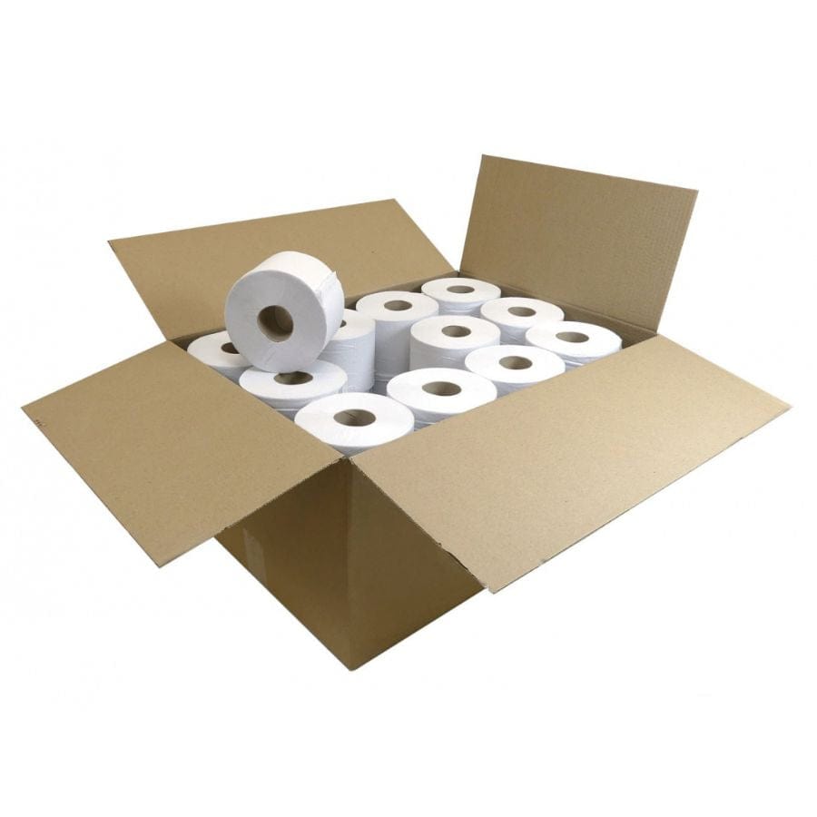 CARTON DE 36 - Papier Toilette 600 feuilles 100% recyclé PAPECO vrac-zero-dechet-ecolo-toulouse