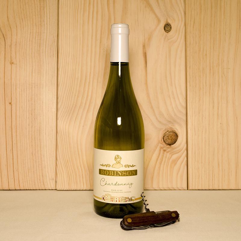 Chardonnay de Limoux - Bouteille de 75cl Domaine de Robinson vrac-zero-dechet-ecolo-toulouse