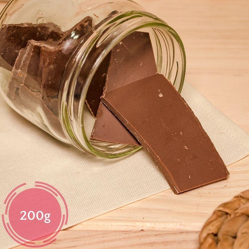 Chocolat au lait pâtissier - 200g Cacaofages vrac-zero-dechet-ecolo-toulouse