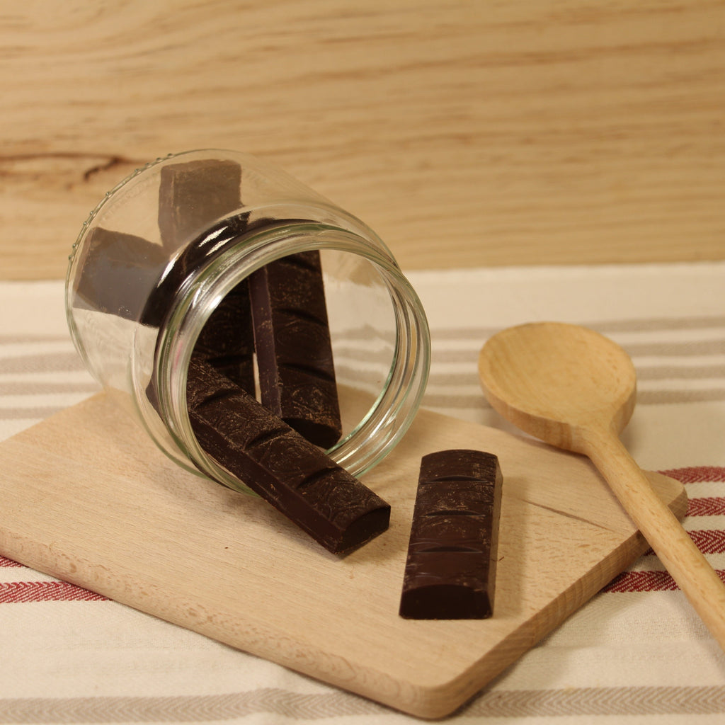Chokobar Chocolat noir 57% BIO - 5 pièces - env. 100g Belledonne vrac-zero-dechet-ecolo-toulouse