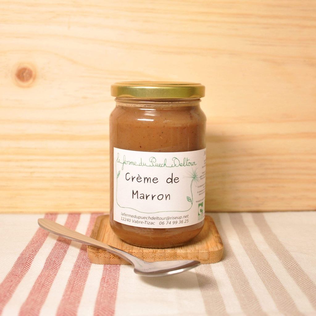 Crème de marron - 360g La Ferme du Puech Deltour vrac-zero-dechet-ecolo-toulouse