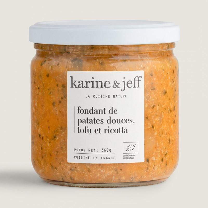 Fondant de patates douces, tofu et ricotta BIO - 360g Karine & Jeff vrac-zero-dechet-ecolo-toulouse