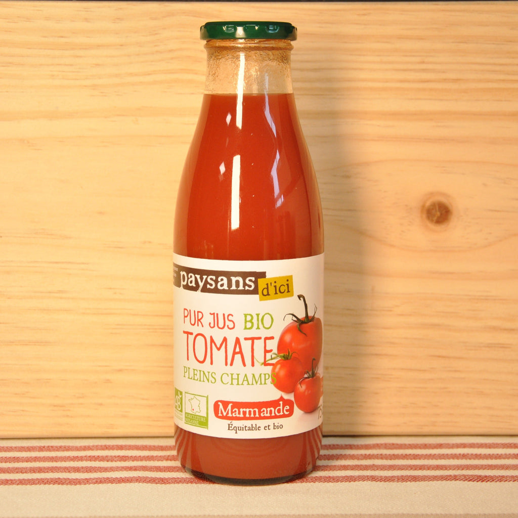 Jus de tomates de Marmande BIO - 75cL Ethiquable vrac-zero-dechet-ecolo-toulouse