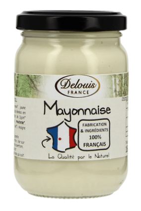 Mayonnaise aux œufs 100% française - 180g Delouis vrac-zero-dechet-ecolo-toulouse