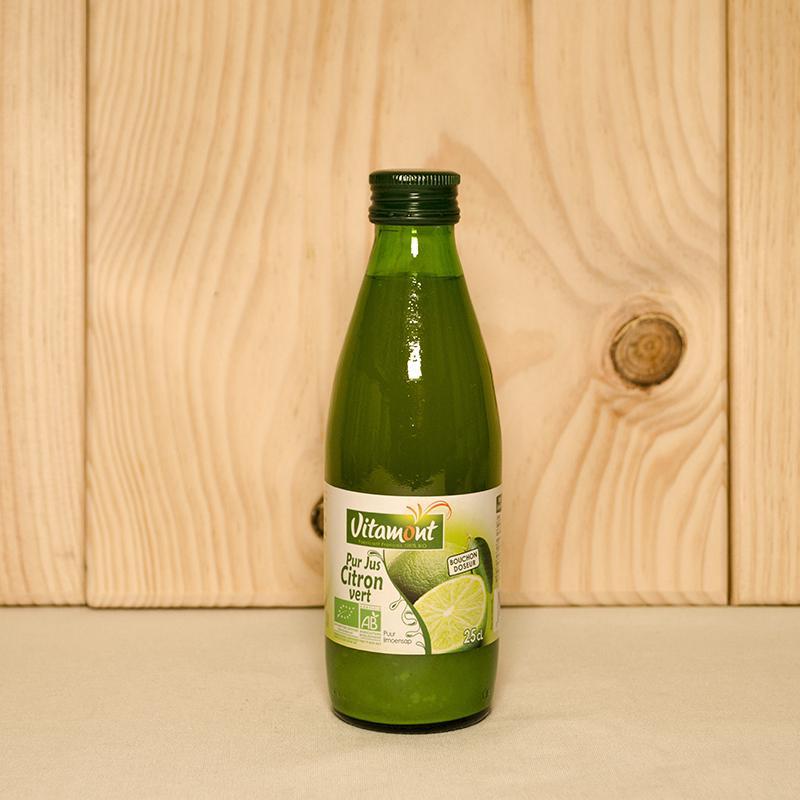 Mini pur jus de citron vert BIO - 25cl Vitamont vrac-zero-dechet-ecolo-toulouse