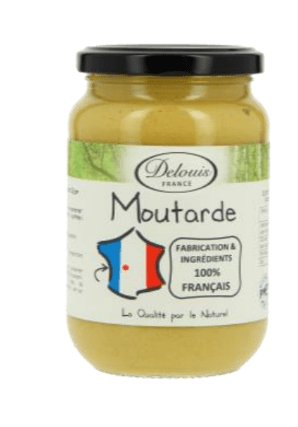 Moutarde de Dijon 100% française - 200g Delouis vrac-zero-dechet-ecolo-toulouse