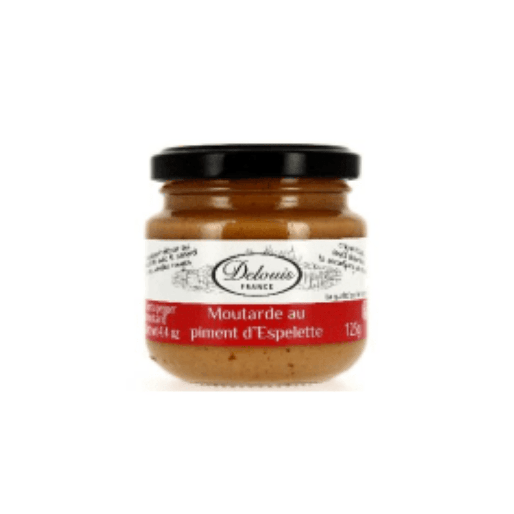 Moutarde piment d'Espelette AOP - 125g Delouis vrac-zero-dechet-ecolo-toulouse