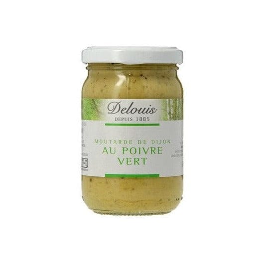 Moutarde poivre vert - 200g Delouis vrac-zero-dechet-ecolo-toulouse