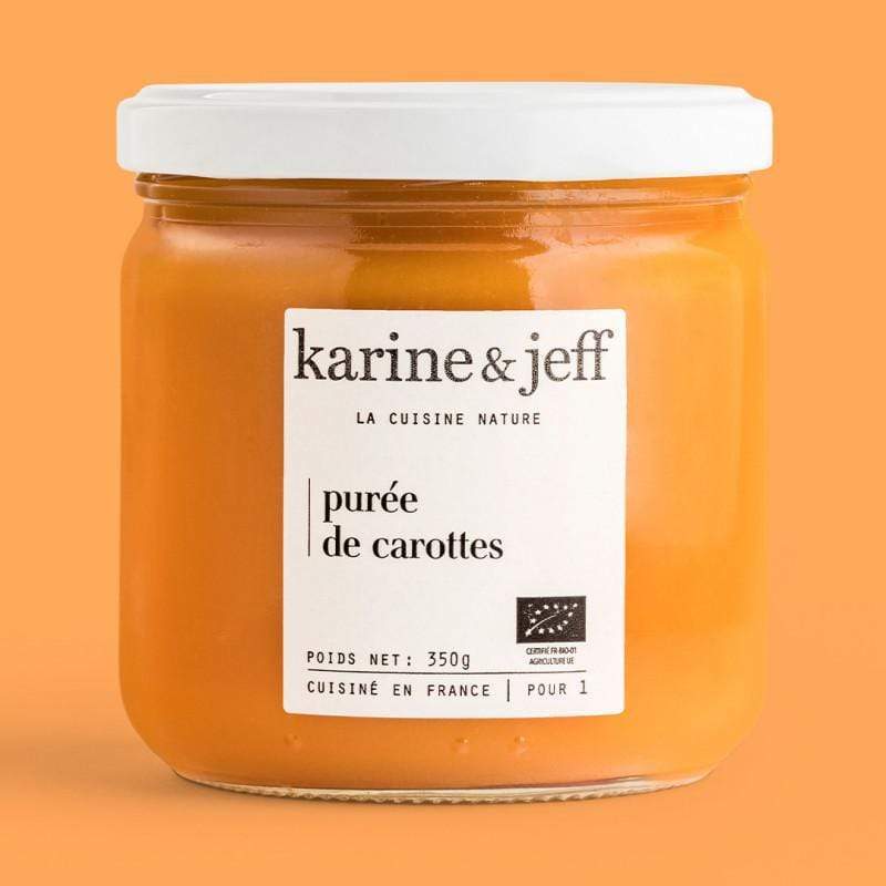 Purée de carottes BIO - 350g Karine & Jeff vrac-zero-dechet-ecolo-toulouse