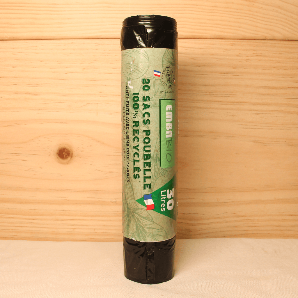 Sacs Poubelle 100% recyclés - 30L - 20pc Relais Vert vrac-zero-dechet-ecolo-toulouse
