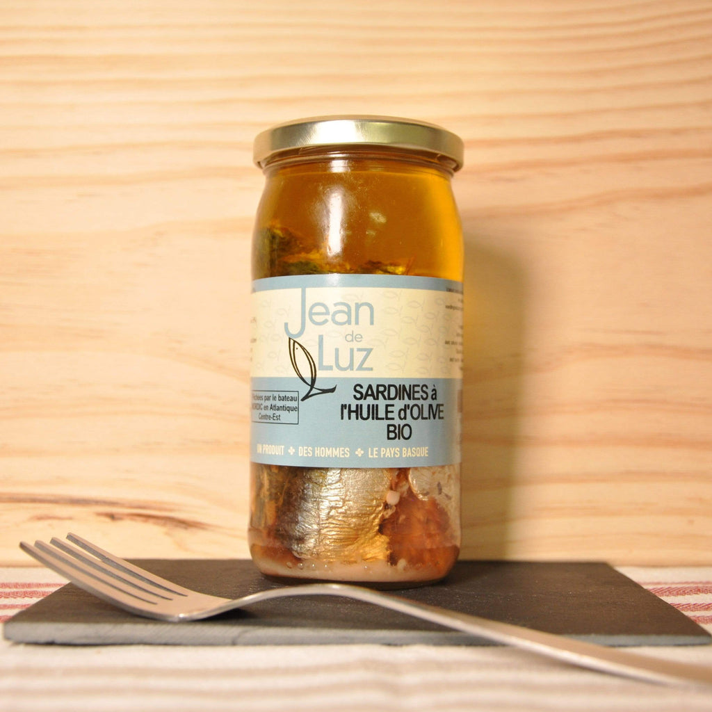 Sardines à l'huile d'olive - 320g Jean de Luz vrac-zero-dechet-ecolo-toulouse