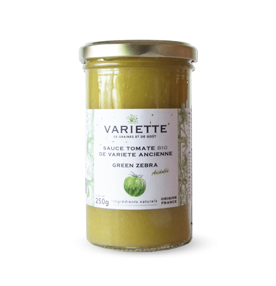 Sauce tomate Green Zebra Bio - 250g Variette vrac-zero-dechet-ecolo-toulouse