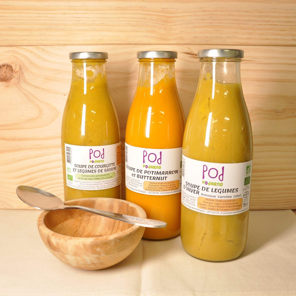 Soupe de potimarron et butternut - 75 cL Podarno vrac-zero-dechet-ecolo-toulouse