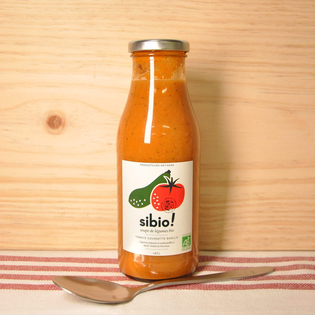 Soupe de tomate, courgette et basilic BIO - 48 cL Sibio vrac-zero-dechet-ecolo-toulouse